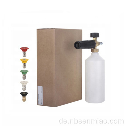 Kleine Autowaschmaschine Kanone 1 Liter Flasche